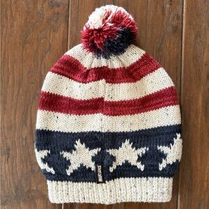⛄️Muk Luks Cozy Knit Americana Beanie